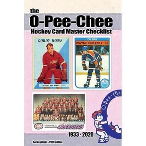 (Past edition) The O-Pee-Chee Hockey Card Master Checklist 2020 -- Richard Scott